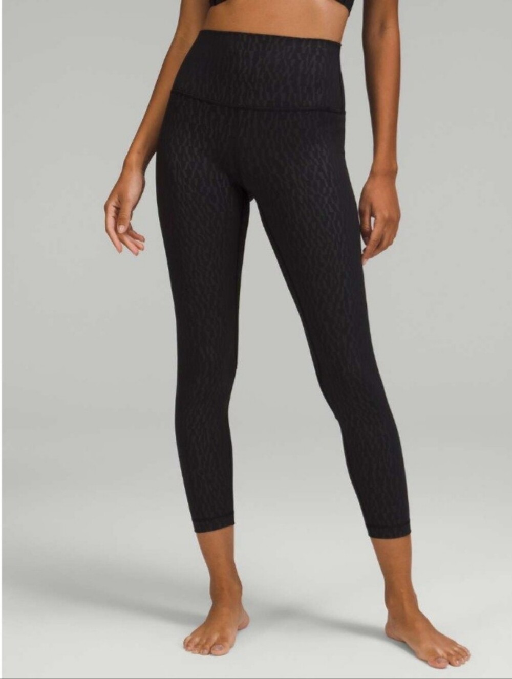 Lululemon Align High-Rise Pant 25🖤Segment Emboss Black